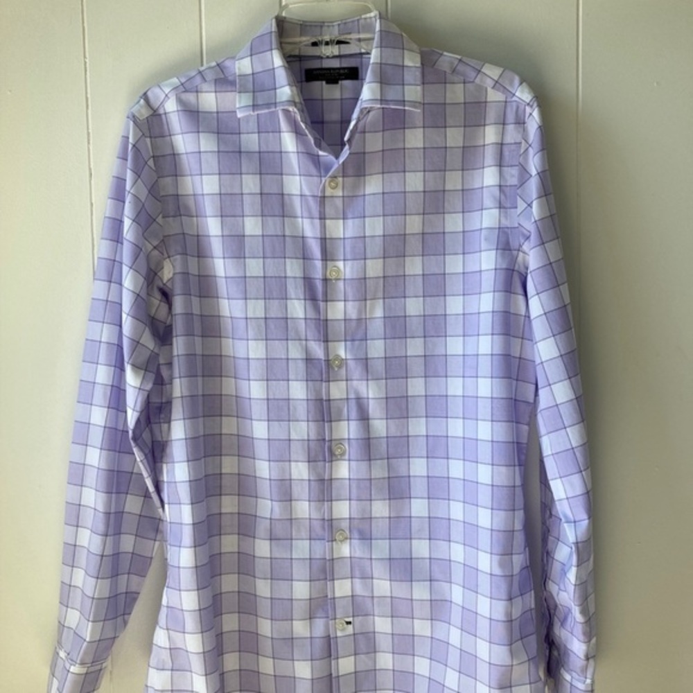 Banana Republic Plaid Button Down